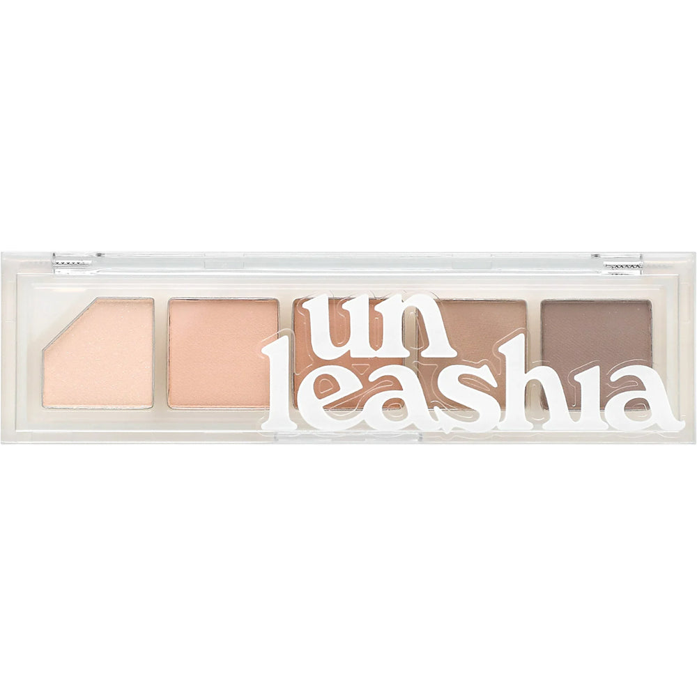 UNLEASHIA Mood Shower Face Palette Fard de pleoape No. 1 Vanilla Shower