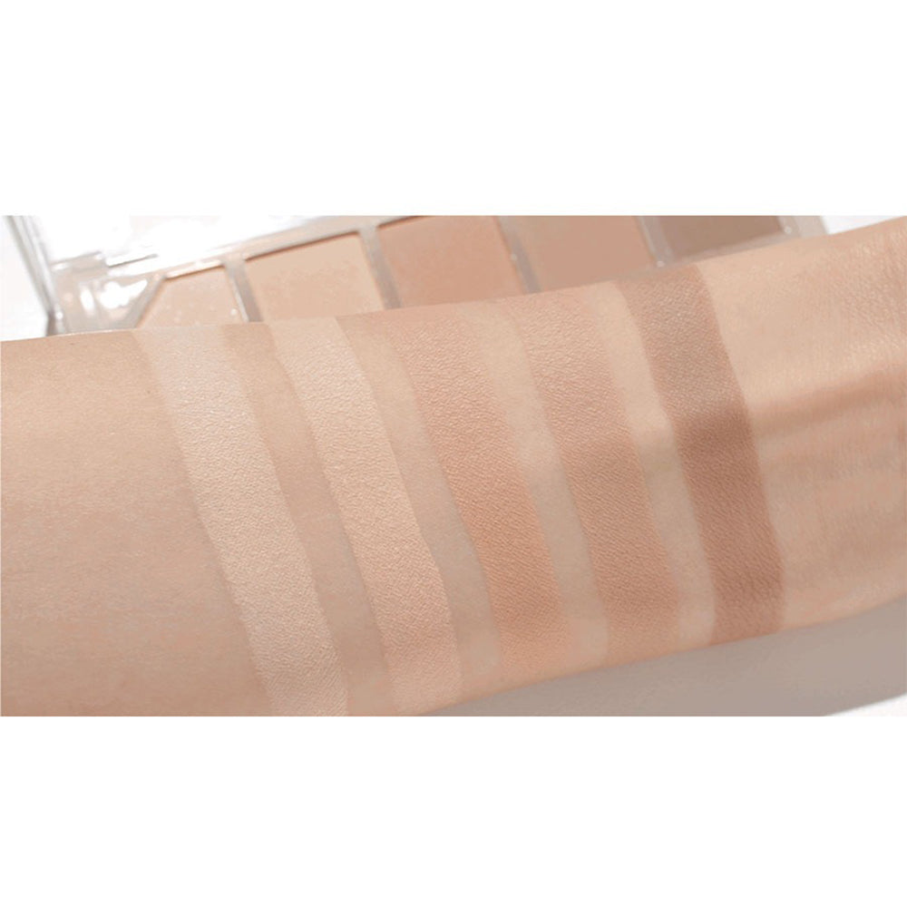 UNLEASHIA Mood Shower Face Palette Fard de pleoape No. 1 Vanilla Shower