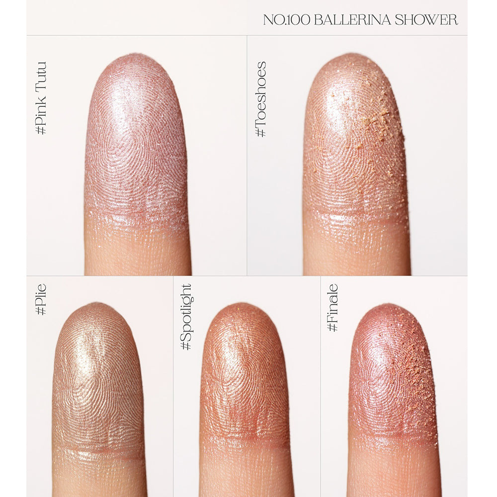 UNLEASHIA Mood Shower Face Palette iluminator No. 100 Ballerina Shower