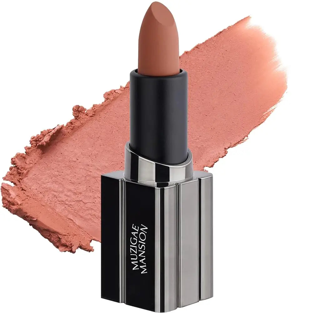 MUZIGAE MANSION Moodwear Blur - Lippenstift formuliert mit Hagebuttenöl und aus Oliven gewonnenem Squalan, das zur Befeuchtung der Lippen und zur Erhaltung des Komforts beiträgt - 4 g - 003 Nuddy