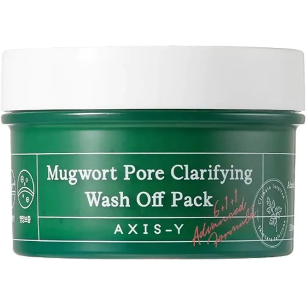 AXIS-Y 6+1+1 Beifuß Gesichtsmaske - Beruhigung, Peeling und Ausstrahlung für unreine Haut, 100 ml