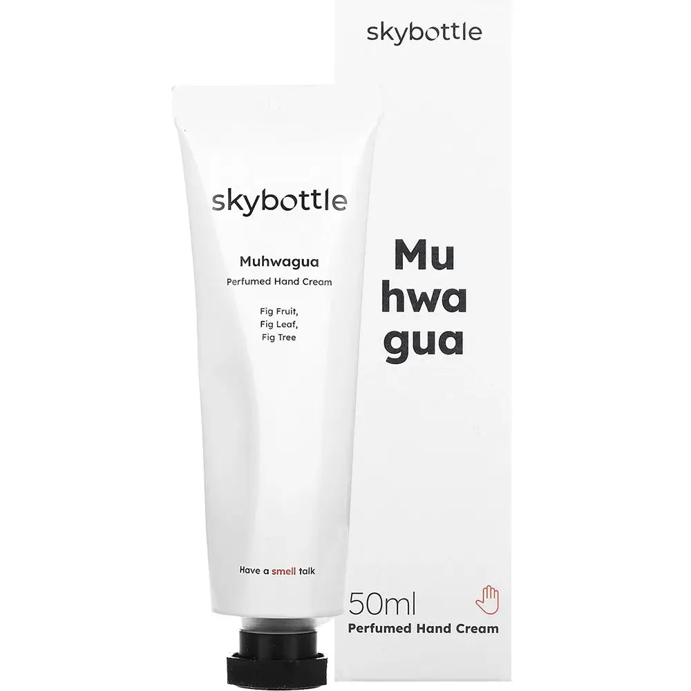 SKYBOTTLE Muhwagua Handcreme - Handcreme mit Sheabutter und Hyaluronsäure zur Hautpflege - 50 ml