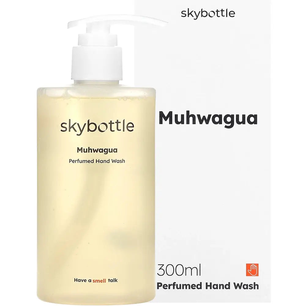 SKYBOTTLE Muhwagua Hand Wash - Parfümierte Flüssigseife mit Feigenfrucht und Feigenblatt für feuchtigkeitsspendende und geschmeidige Hände - 300 ml