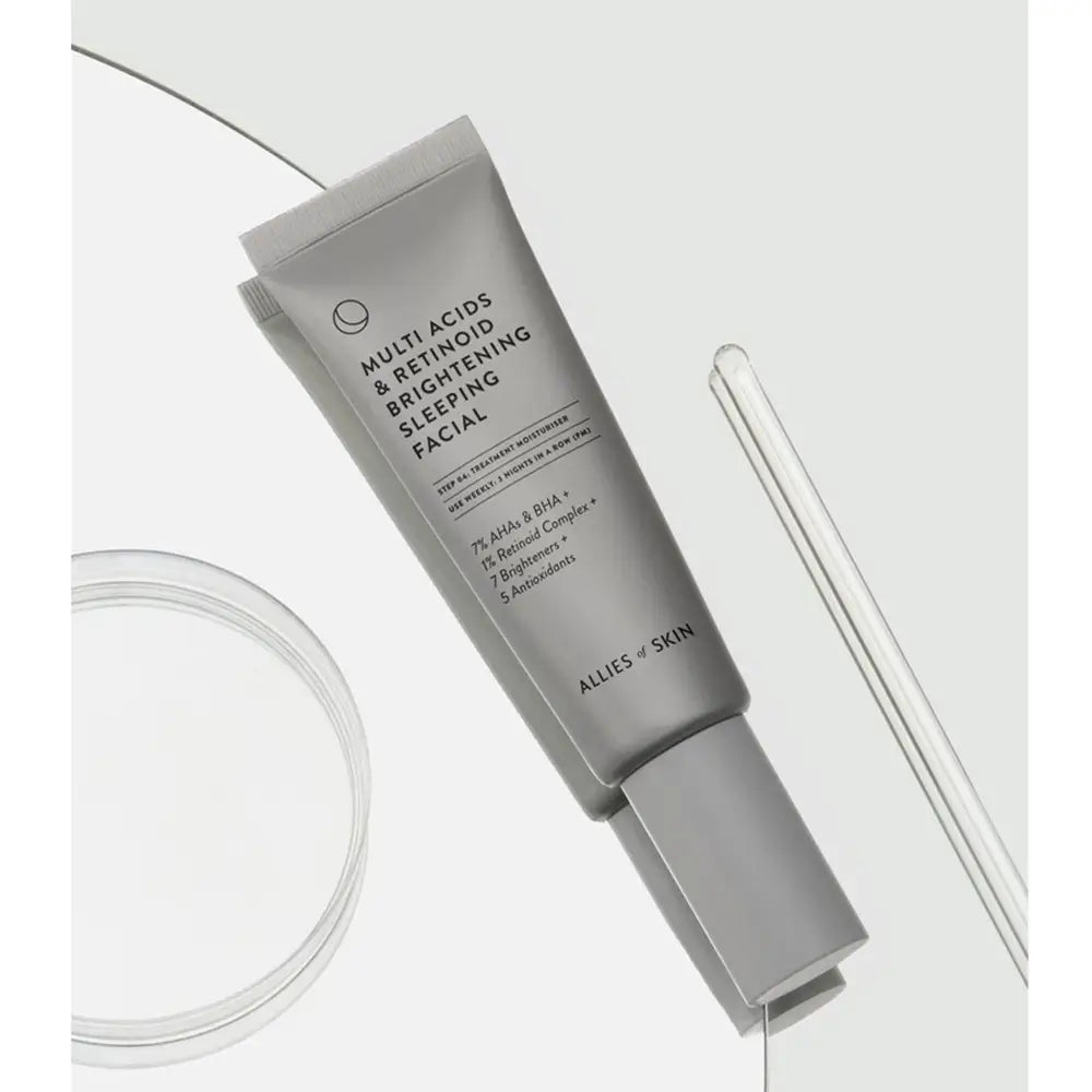 ALLIES OF SKIN Multi Acids Retinoid Nachtcreme - Intensive Peeling und Aufhellung, 48 ml