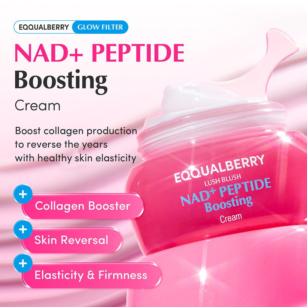 EQQUALBERRY NAD+Peptide Boosting Cream, 50 ml