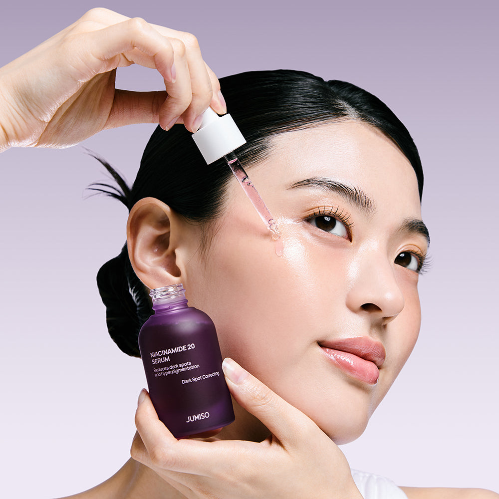 JUMISO Niacinamid 20 Serum - Gesichtsserum mit Niacinamid und Tranexamsäure zur Aufhellung von Pigmentflecken, Hyperpigmentierung und Aknenarben - 40 ml