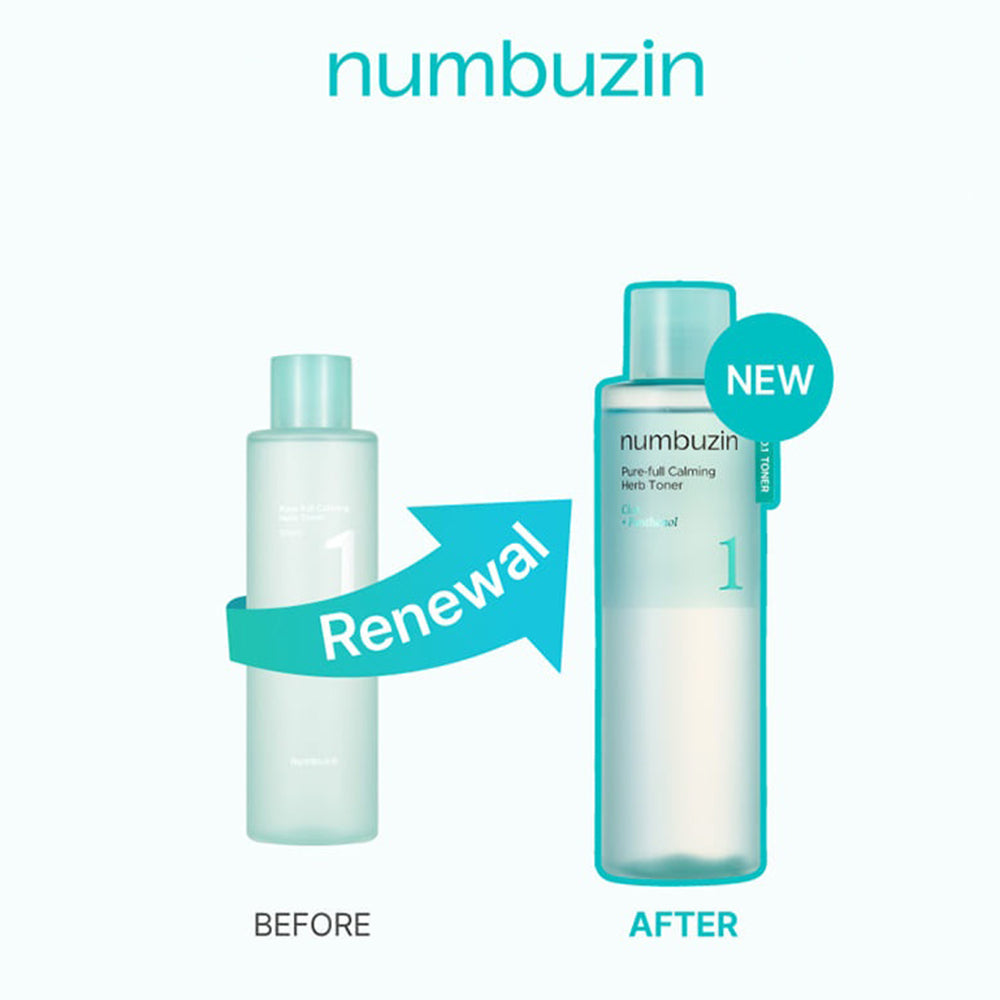 NUMBUZIN Nr. 1 Pure-Full Toner Beruhigendes Gesichtswasser 300 ml
