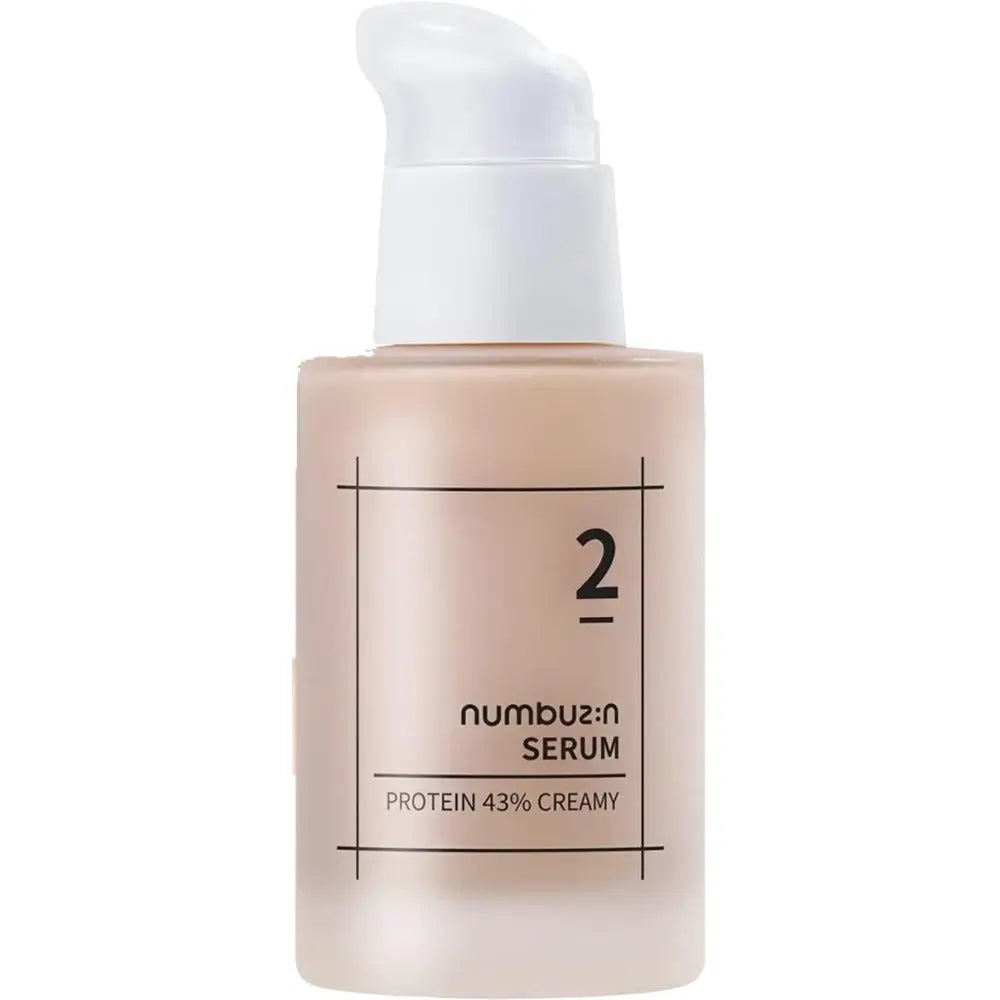 NUMBUZIN Nr.2 Protein Feuchtigkeitscreme Serum 43% Protein - Intensive Reparatur und Feuchtigkeit, 50 ml