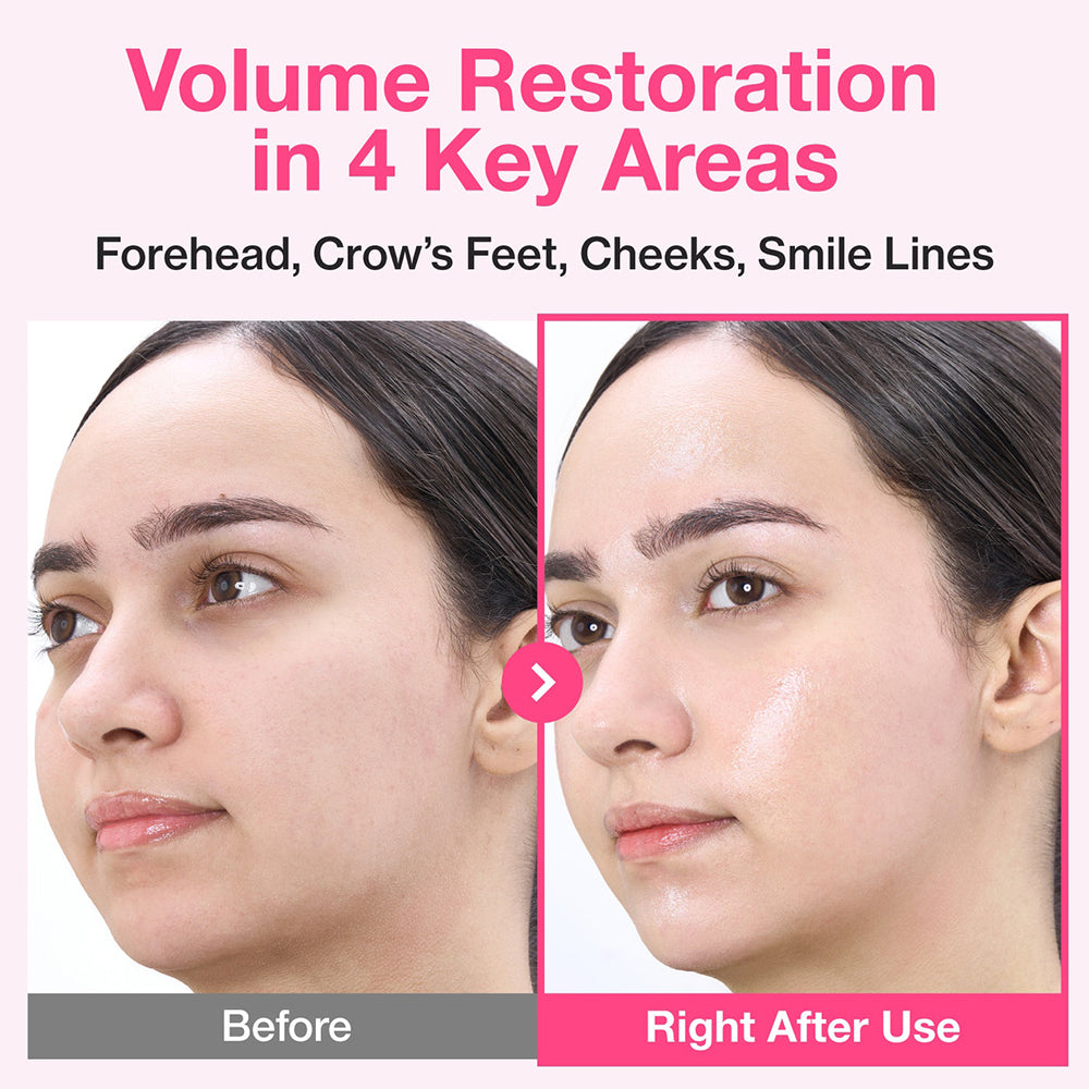 NUMBUZIN No.2 Rose PDRN Collagen Plumping Sheet Mask - masca de fata formulata cu colagen si niacinamida, care contribuie la hidratarea pielii si la mentinerea confortului cutanat - 33 ml