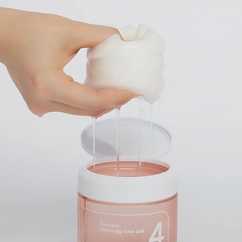 NUMBUZIN No.4 Pore Zero Peeling Toner Pads - sanfter Peeling-Effekt und Porenverfeinerung, 70 Stück