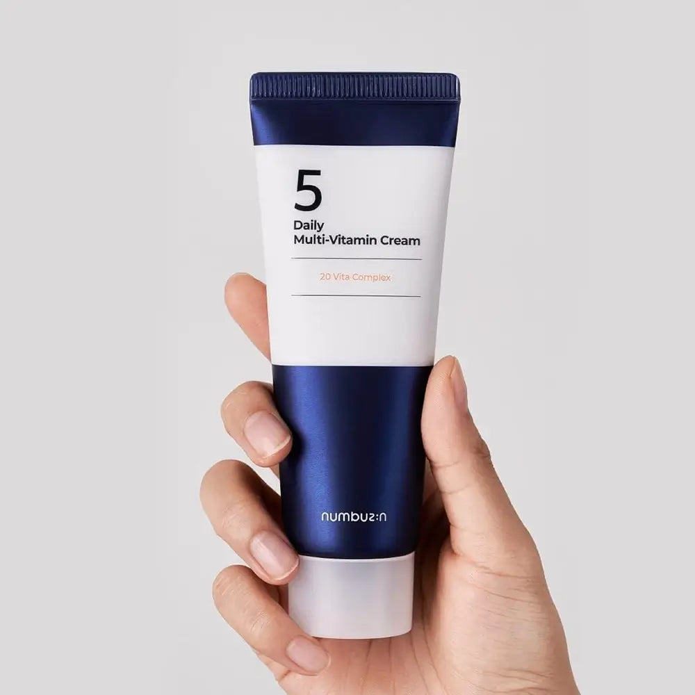 Numbuzin Nr.5 Feuchtigkeitscreme für das Gesicht mit Multivitamin - Antioxidative Feuchtigkeitspflege und Hautaufhellung, 60 ml