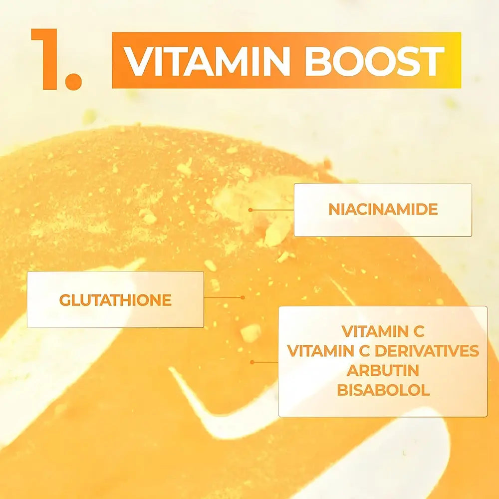 NUMBUZIN Nr.5 Vitamin Spotlight Sheet Mask 27 ml - Helligkeit, Feuchtigkeit und gleichmäßiger Teint, 27 ml