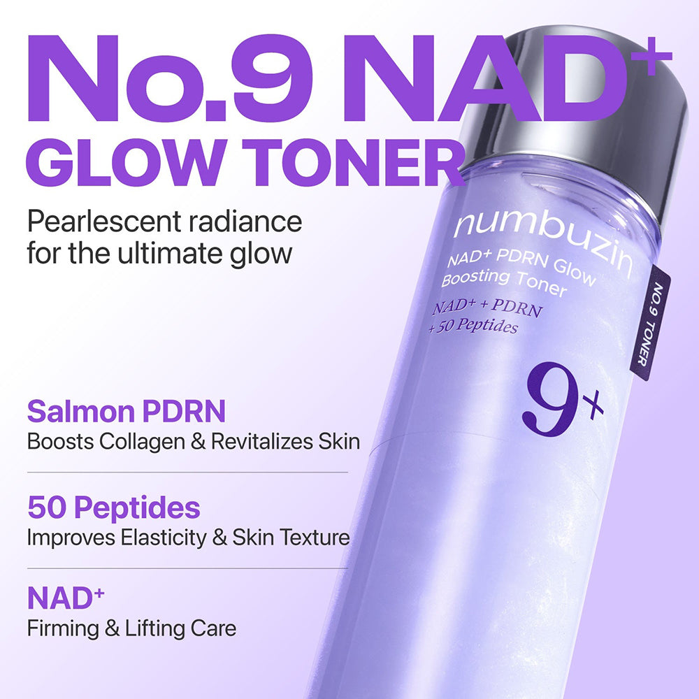 NUMBUZIN No.9+ NAD+PDRN Glow Boosting Toner - 150 ml