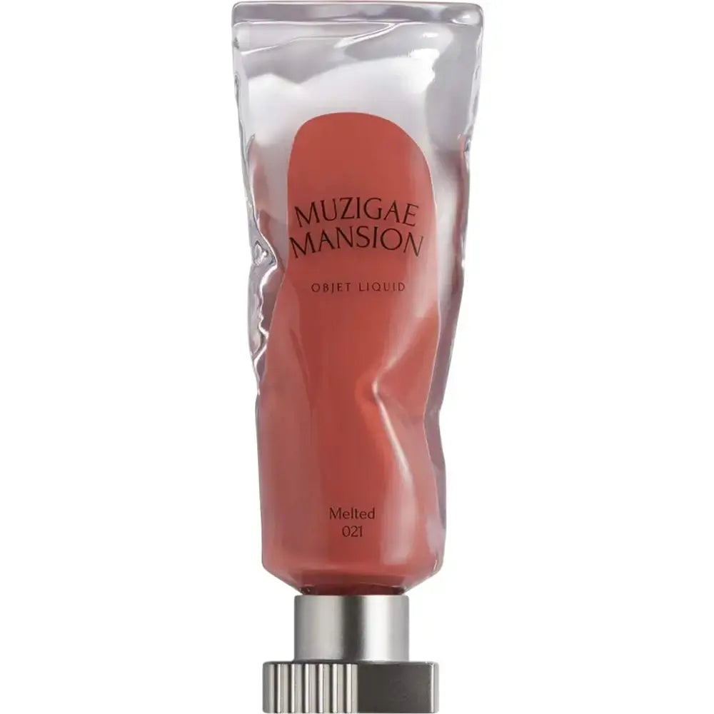 MUZIGAE MANSION Objet Liquid - nuantator pentru buze formulat cu ulei de macese si acid hialuronic, care contribuie la hidratarea buzelor si la mentinerea confortului pe parcursul zilei - 6 ml - 021 Melted