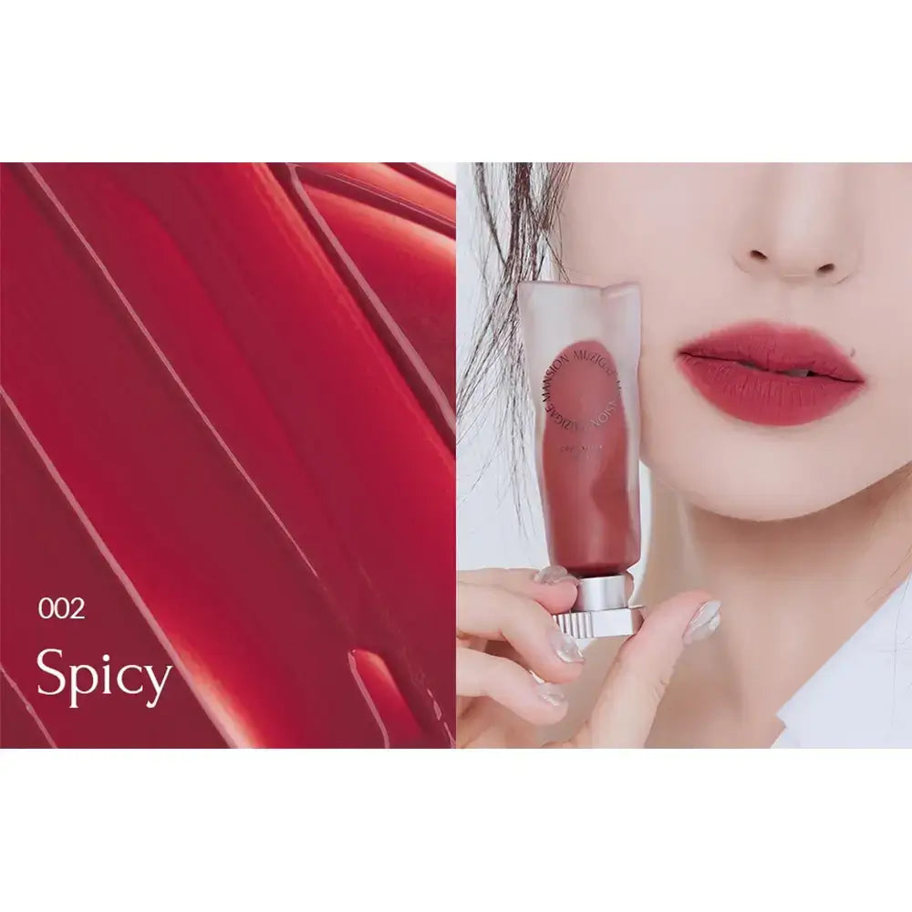 MUZIGAE MANSION Objet Water - Lippen-Nuancierer mit Hyaluronsäure und Glycerin zur Lippenpflege und für langanhaltenden Komfort - 6 ml - 002 Spicy