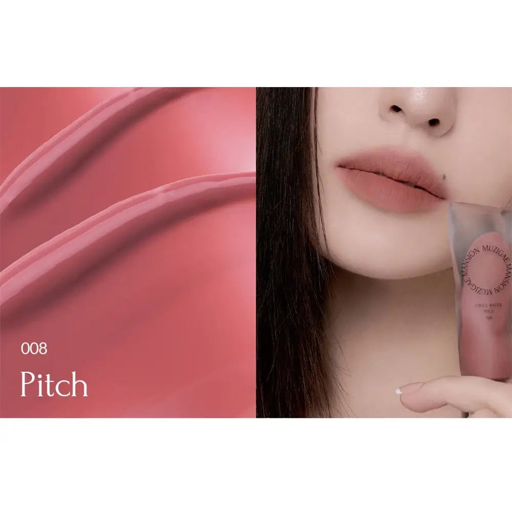 MUZIGAE MANSION Objet Water - Lippen-Tönungsstift mit Hyaluronsäure und Glycerin, spendet Feuchtigkeit und sorgt für Tragekomfort - 6 ml - 008 Pitch