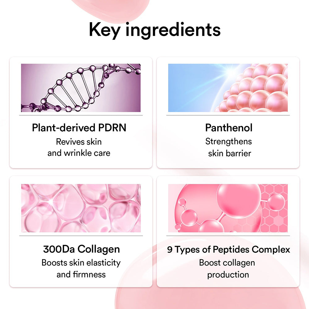 ABIB PDRN Collagen Overnight Mask Straffende Jelly Gesichtsmaske - Feuchtigkeitsspendend und Aufhellend, 80 ml