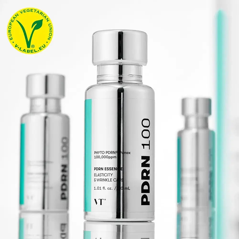 VT COSMETICS PDRN Essence 100 - Gesichtsserum mit PHYTO PDRN und Polyglucuronsäure, 30 ml