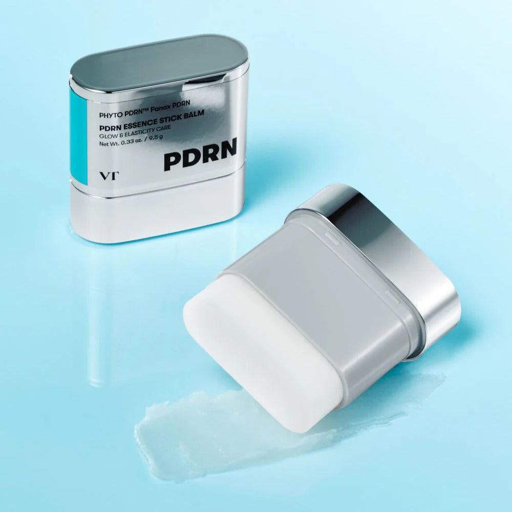 VT COSMETICS PDRN Essence Stick Balm - Balsam pentru față formulat cu PDRN vegetal (Sodium DNA) și extract de colagen, care contribuie la hidratarea zonelor uscate - 9.5 gr