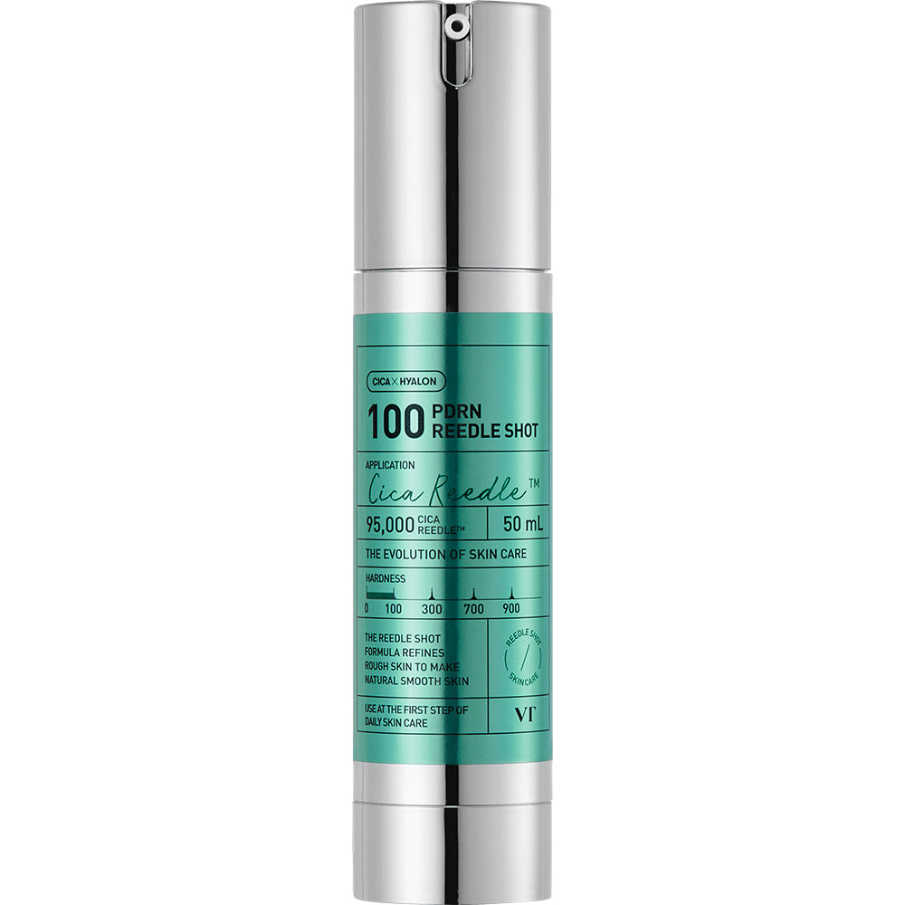 VT COSMETICS PDRN Reedle Shot 100 - Serum für das Gesicht, formuliert mit Hyaluronsäure und Peptiden, das zur Hautfeuchtigkeit und zum Hautkomfort beiträgt - 50 ml
