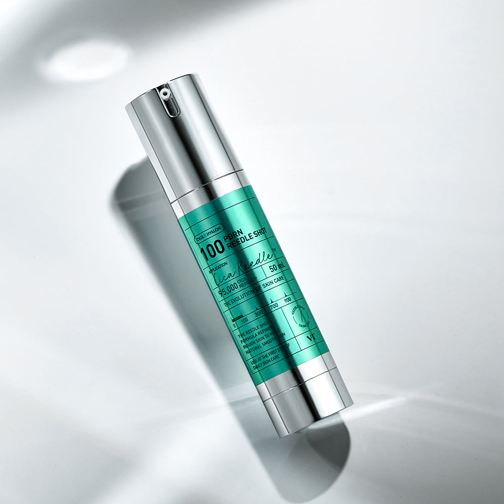 VT COSMETICS PDRN Reedle Shot 100 - Serum für das Gesicht, formuliert mit Hyaluronsäure und Peptiden, das zur Hautfeuchtigkeit und zum Hautkomfort beiträgt - 50 ml
