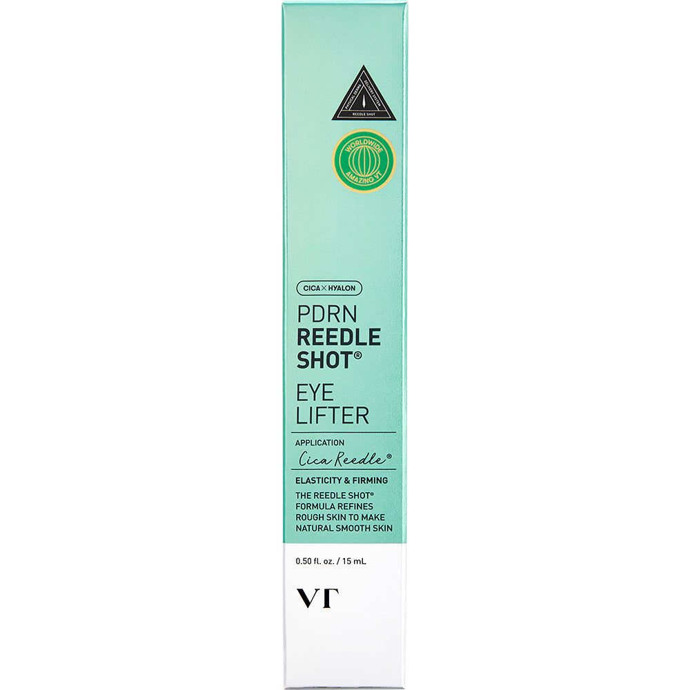 VT COSMETICS PDRN Reedle Shot Eye Lifter - Augencreme mit Hyaluronsäure und Ceramiden, zur Hautfeuchtigkeit und Hautkomfort - 15 ml