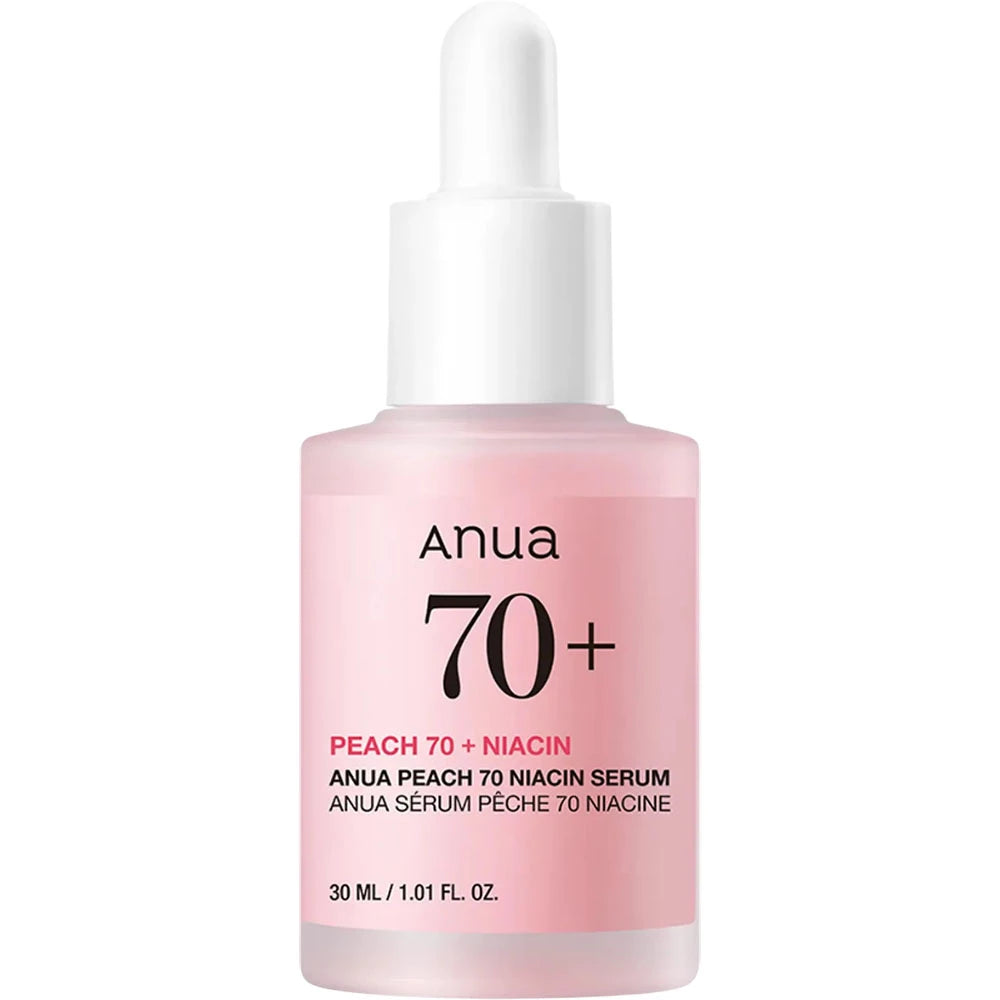 Anua Peach Glow Serum 70% Niacin - Intensive Hydration and Natural Radiance, 30 ml
