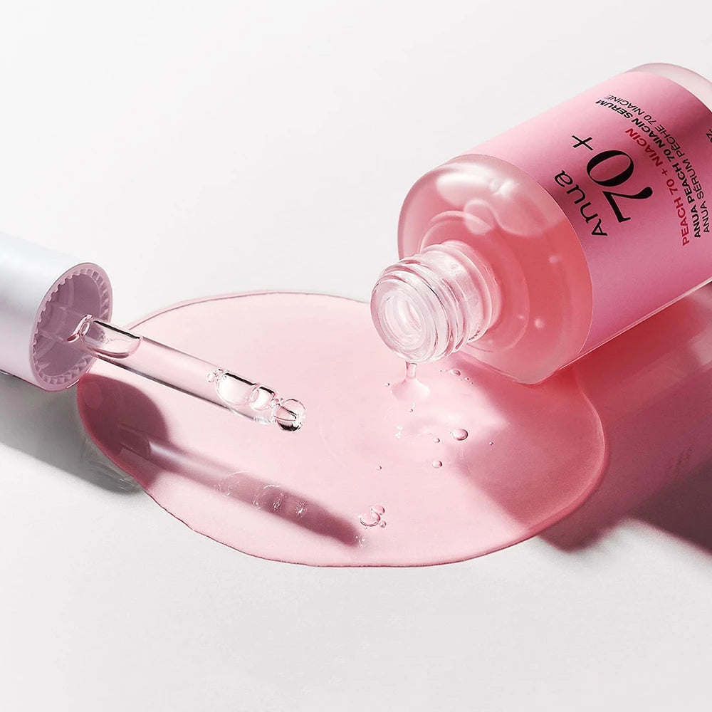 Anua Peach Glow Serum 70% Niacin - Intensive Hydration and Natural Radiance, 30 ml