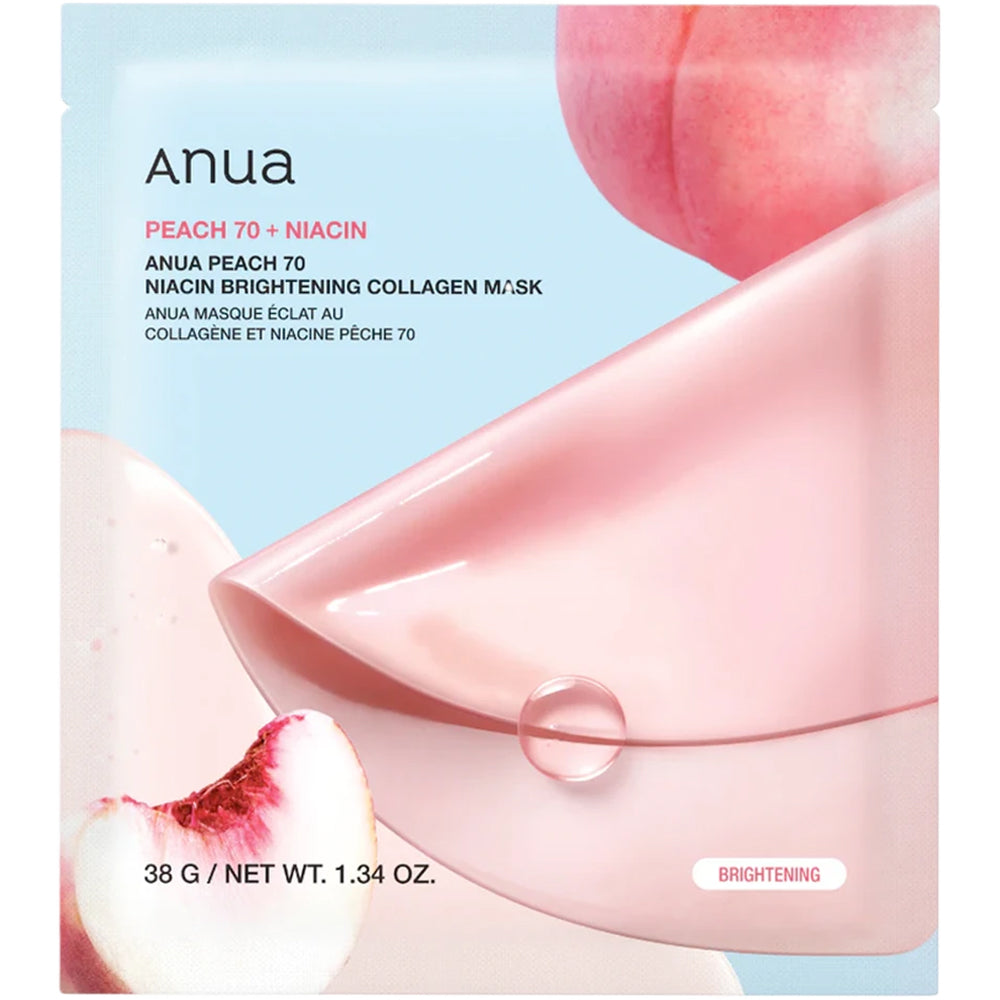 ANUA Peach 70 Niacin-Aufhellende Kollagenmaske