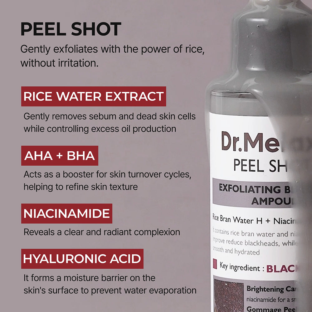 Dr. Melaxin Peel Shot Peeling Black Rice Ampoule