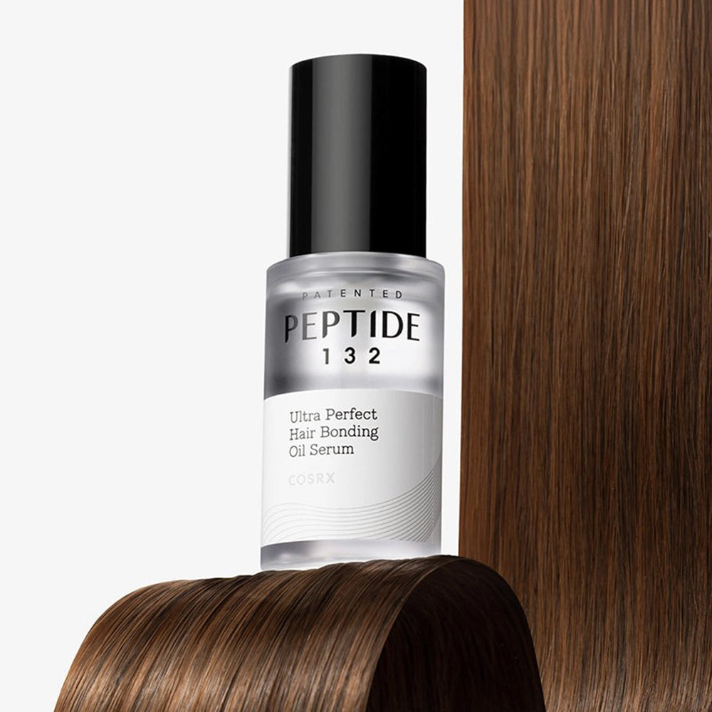 COSRX Peptide 132 Ultra Perfect Hair Bonding Oil Serum – Haarserum mit Peptid-132 und Arganöl zur Stärkung der Keratinstruktur und für Glanz – 28 ml
