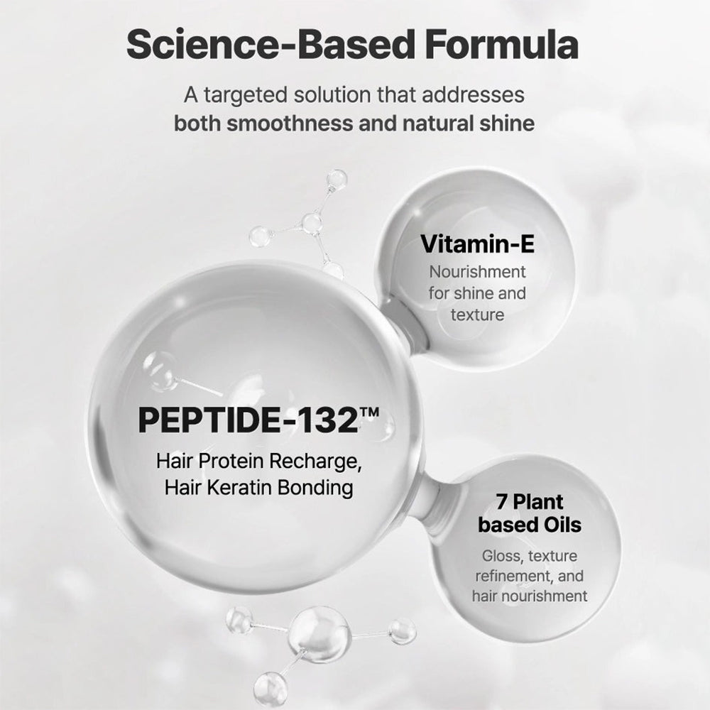 COSRX Peptide 132 Ultra Perfect Hair Bonding Oil Serum – Haarserum mit Peptid-132 und Arganöl zur Stärkung der Keratinstruktur und für Glanz – 28 ml