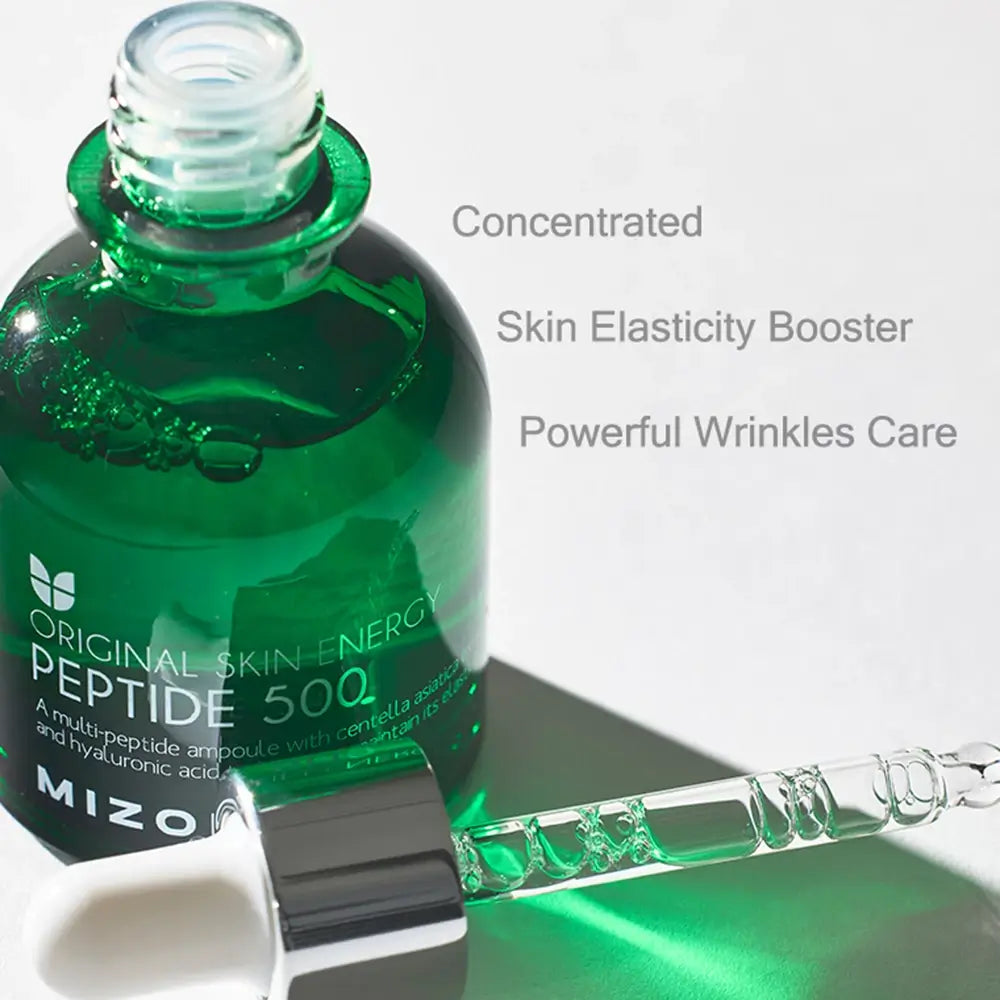 Mizon Peptid 500 Serum Anti-Falten - Straffung und Feuchtigkeit mit Peptiden, 30 ml