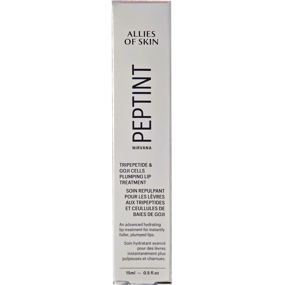 ALLIES OF SKIN PEPTINT-Tripeptide and Goji Cells Plumping Lip, Nirvana, 15 ml