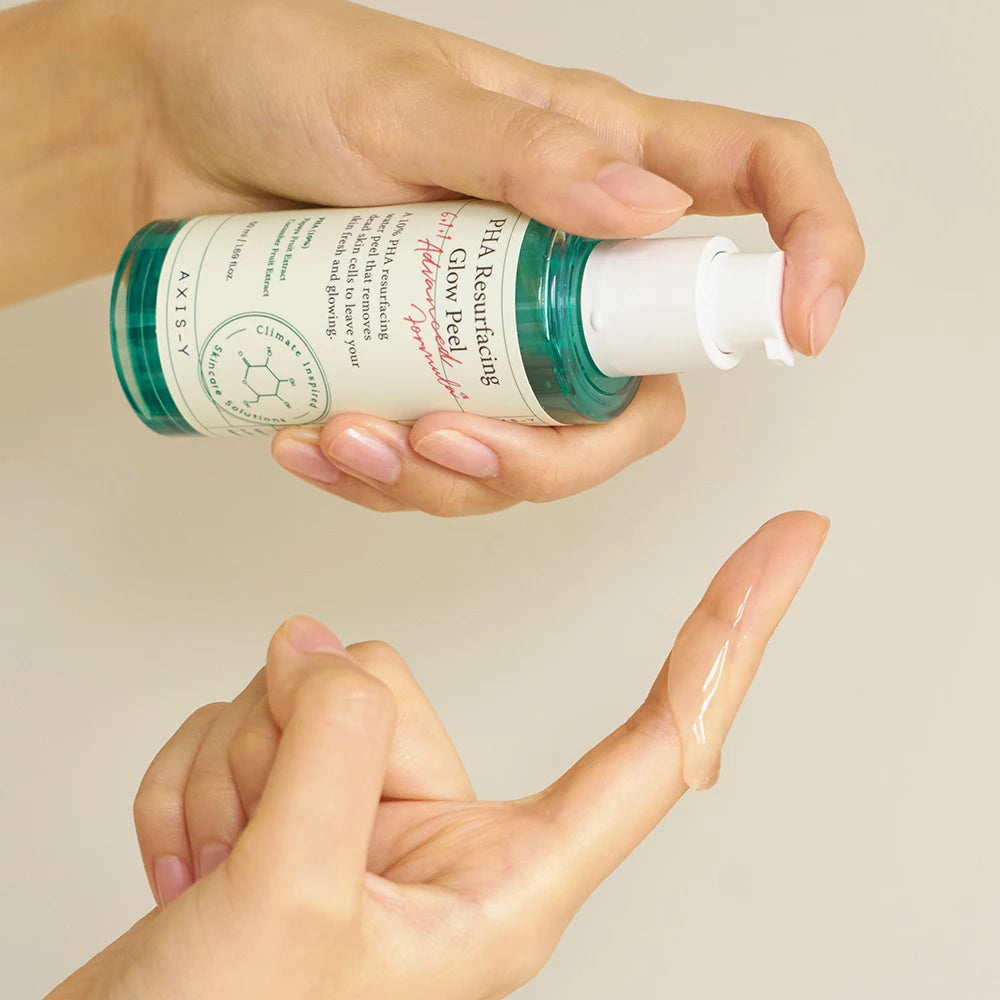 AXIS-Y 6+1+1 Gel Peeling PHA Glow - Peeling Gel für strahlenden Teint, 50 ml