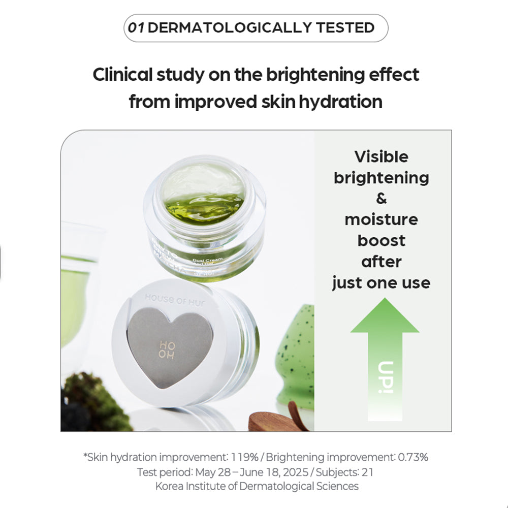 HOUSE OF HUR Phyto Brew Matcha Dual Cream and Gel