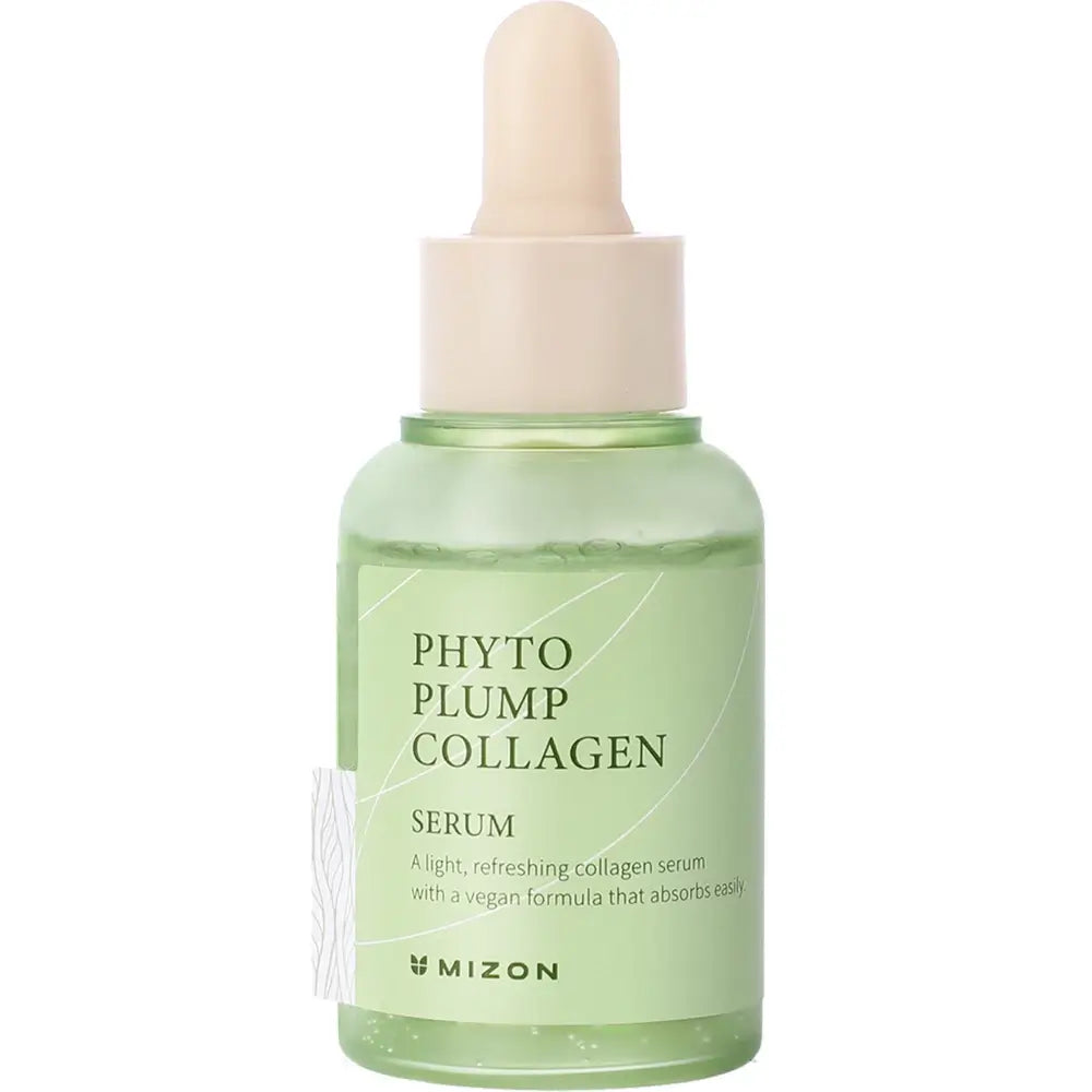 MIZON Phyto Plump Collagen Serum - Gesichtsserum mit pflanzlichem Kollagen und Braunalgenkomplex, das zur Hautfeuchtigkeit und zum Hautkomfort beiträgt - 30 ml