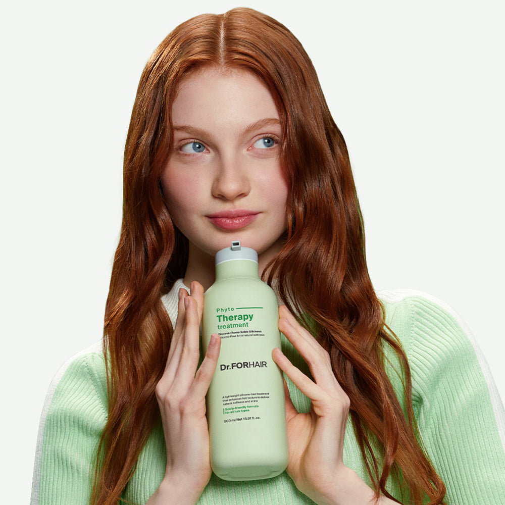 Dr. FORHAIR Phyto Therapy Treatment - Balsam cu ulei de argan și avocado pentru hidratare și netezire - 500 ml