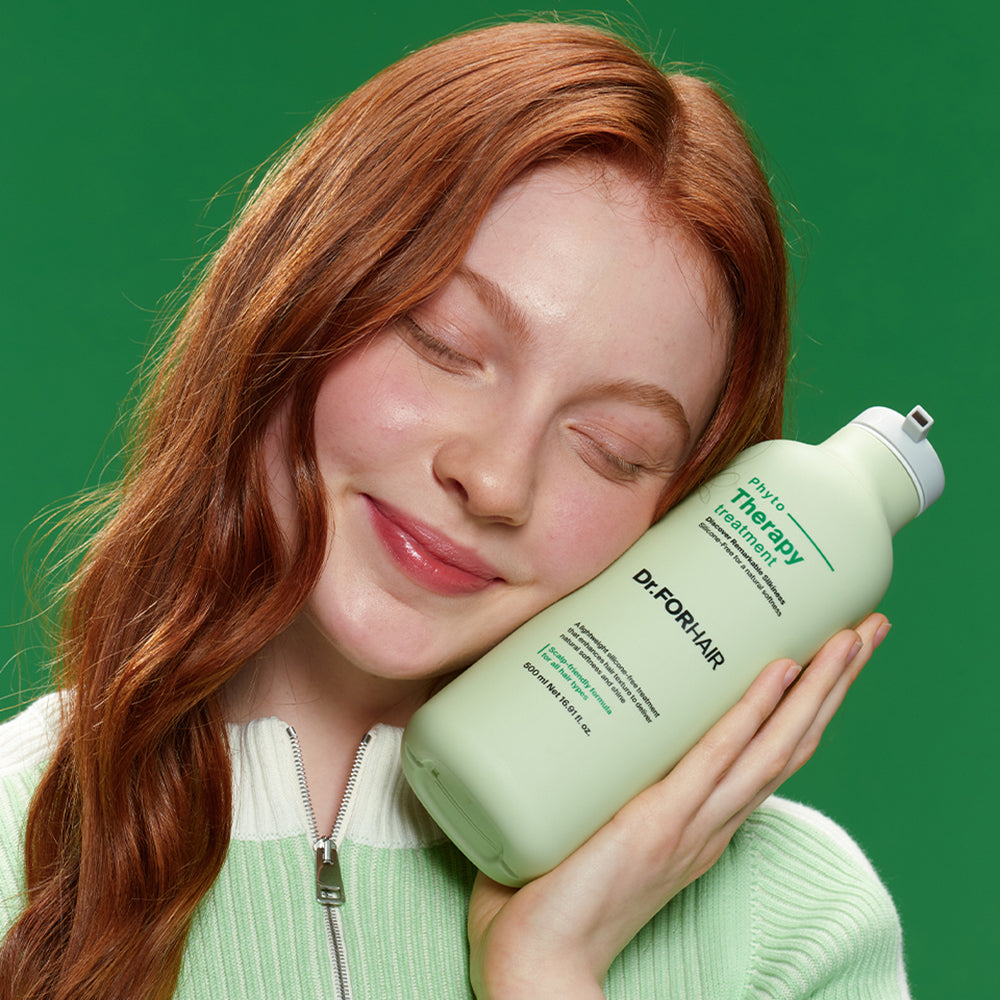 Dr. FORHAIR Phyto Therapy Treatment - Balsam cu ulei de argan și avocado pentru hidratare și netezire - 500 ml
