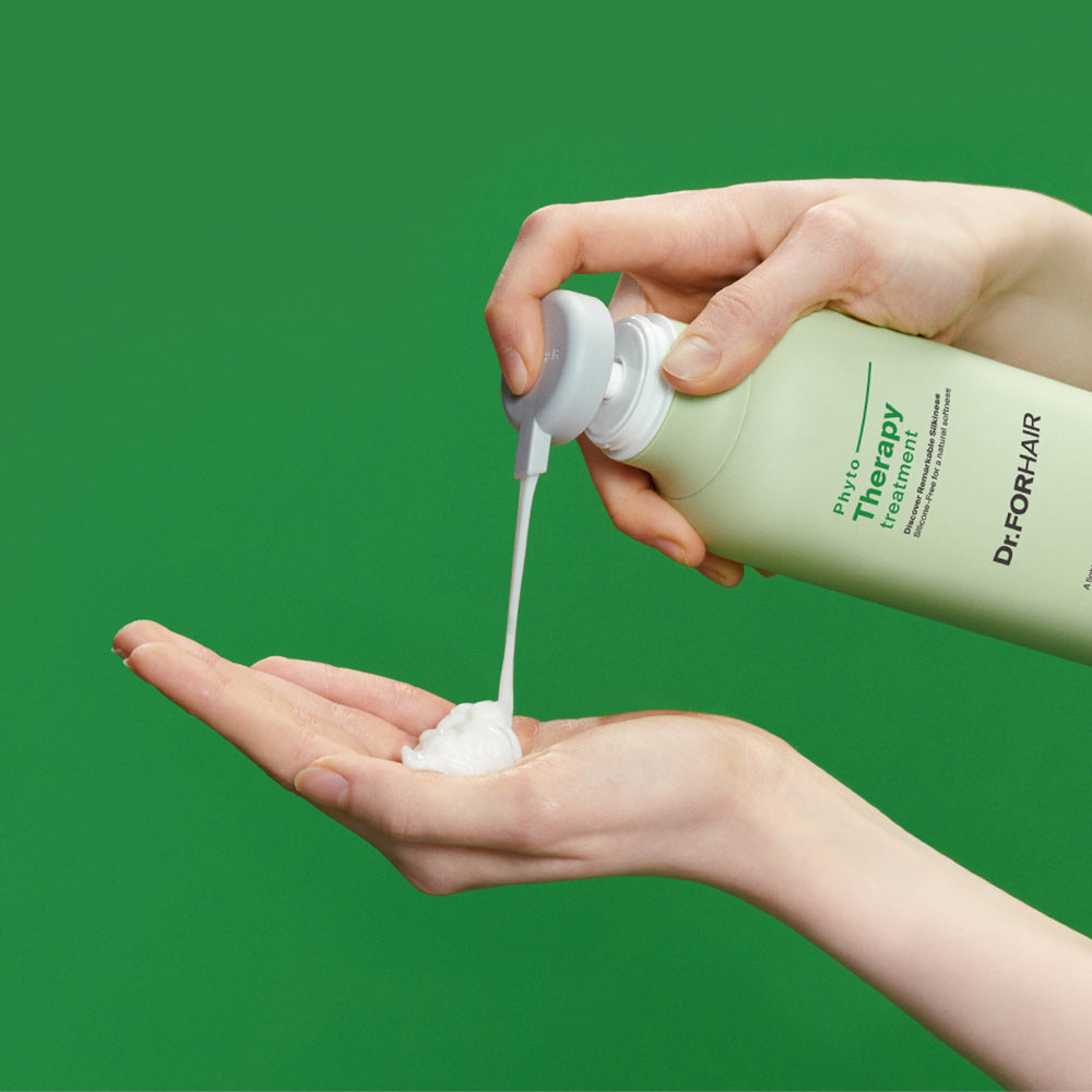 Dr. FORHAIR Phyto Therapy Treatment - Balsam cu ulei de argan și avocado pentru hidratare și netezire - 500 ml
