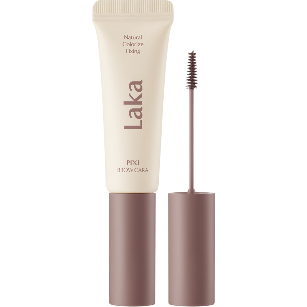 LAKA Pixi Brow Cara - gel de sprancene formulat cu pigmenti coloranti si polimeri de fixare, care contribuie la nuantarea graduala si la metinerea firelor de spranceana aranjate - 8 gr - 04 Smoky Pink