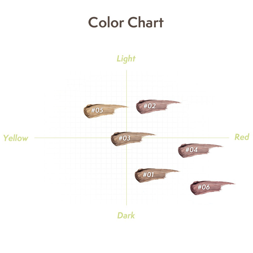 LAKA Pixi Brow Cara - gel de sprancene formulat cu pigmenti coloranti si polimeri de fixare, care contribuie la nuantarea graduala si la metinerea firelor de spranceana aranjate - 8 gr - 04 Smoky Pink