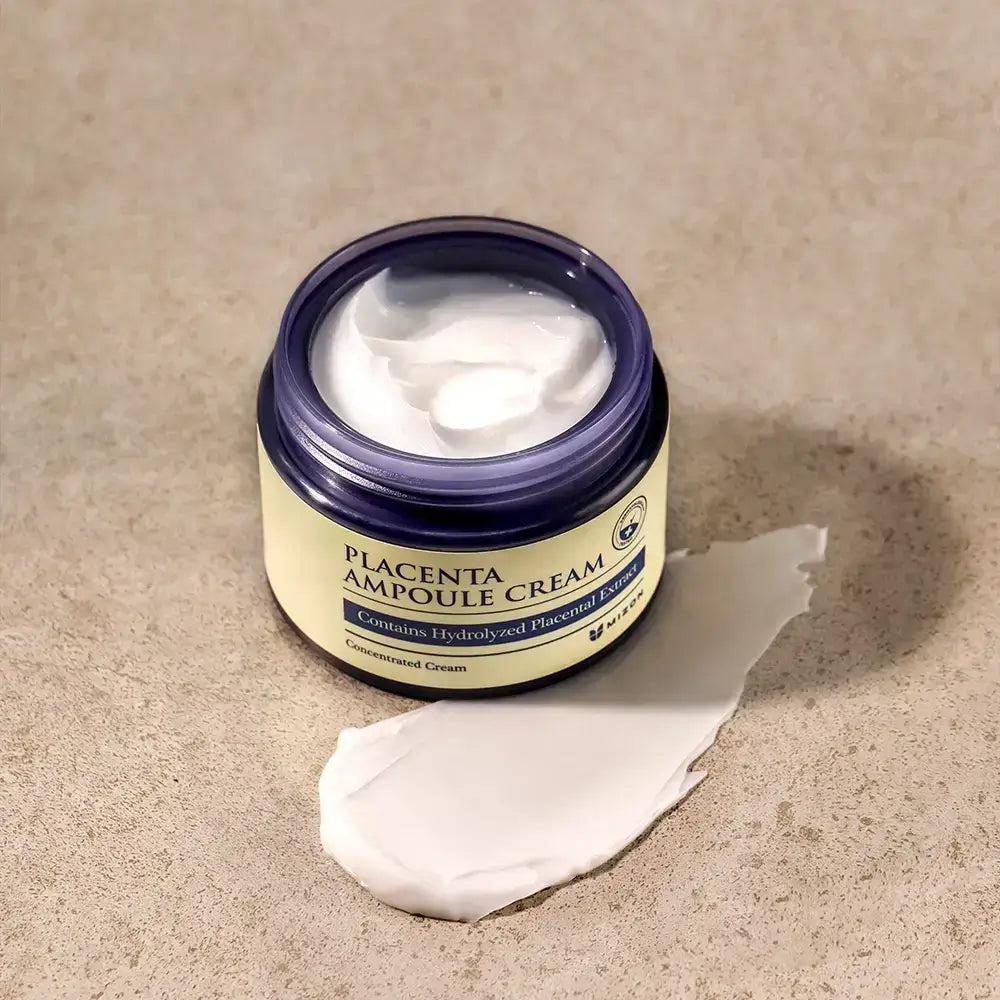 Mizon Plazenta Ampullencreme - Aufhellung, Feuchtigkeit und intensive Anti-Falten-Pflege, 50 ml