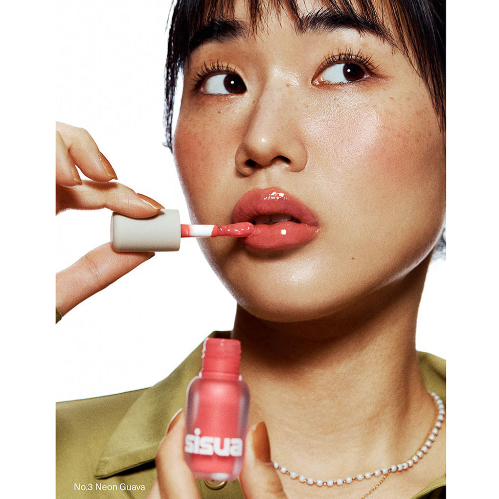 UNLEASHIA Popcorn Syrup Lip Plumper - No. 3 Neon Guava