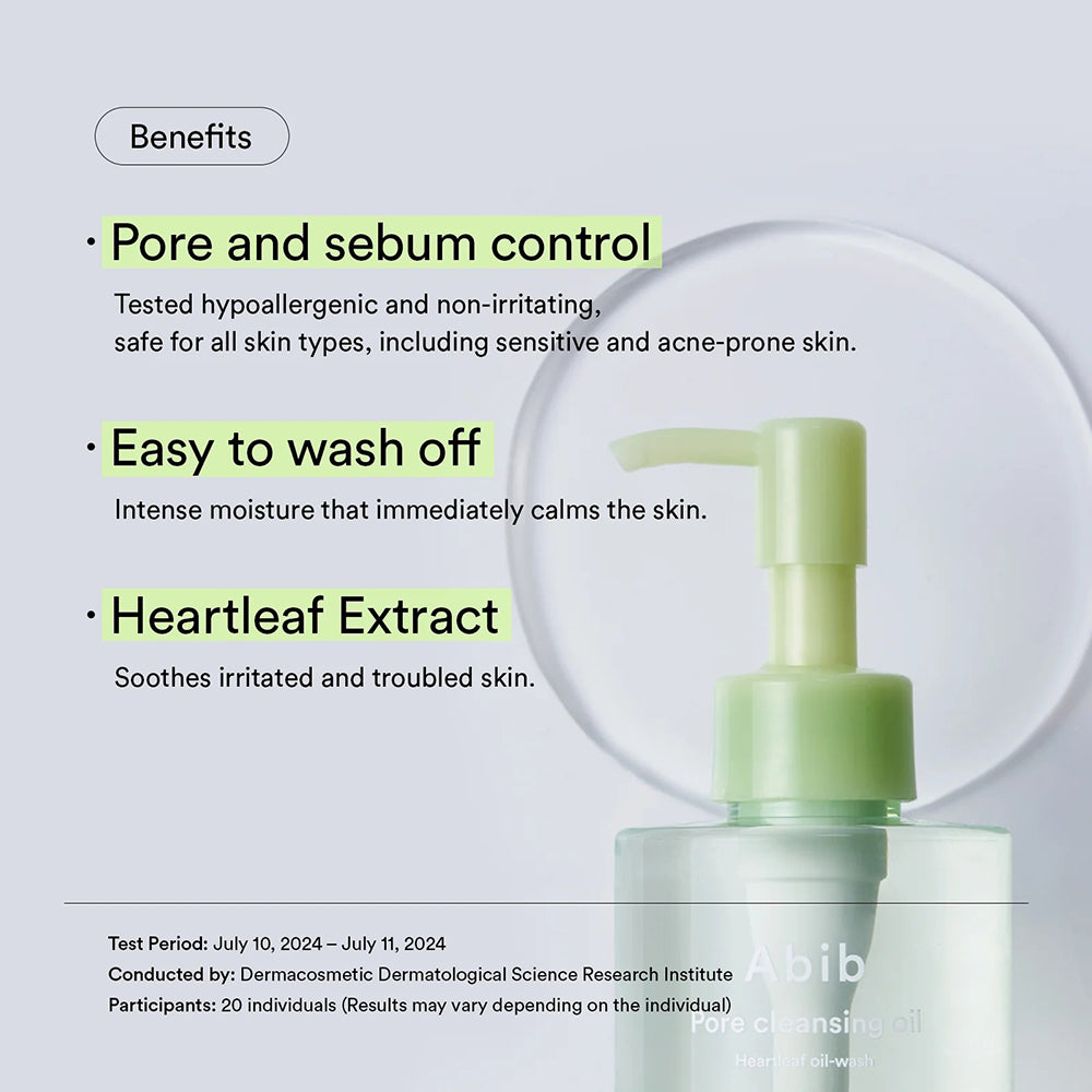 ABIB Pore Cleansing Oil Heartleaf Oil-Wash - 200 ml