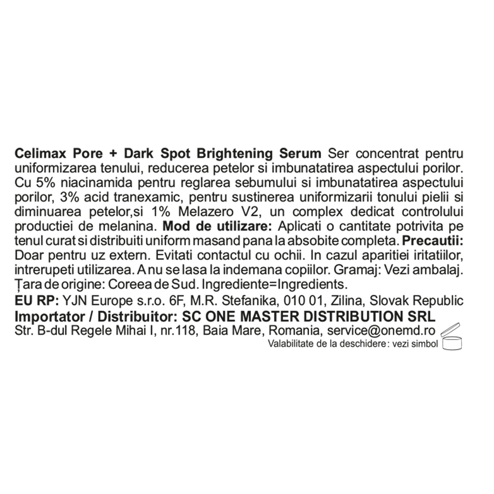 CELIMAX Pore+Dark Spot Aufhellendes Serum, 30 ml