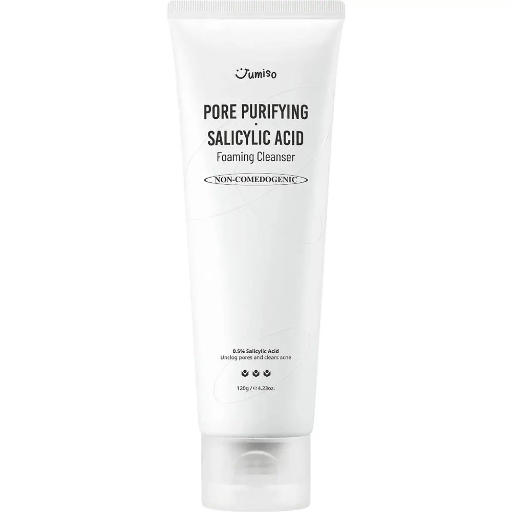 JUMISO Pore-Purifying Reinigungsschaum mit Salicylsäure – Tiefenreinigung & Talgkontrolle, 120 ml