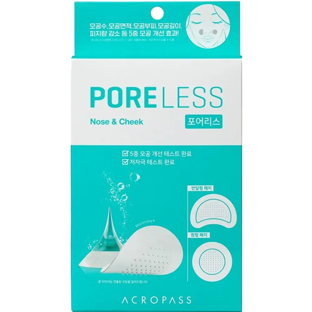 ACROPASS Poreless - Plasturi mit Hamamelis-Extrakt und Amazonas-Tonerde zur Tiefenreinigung der Poren und mattierenden Hautpflege