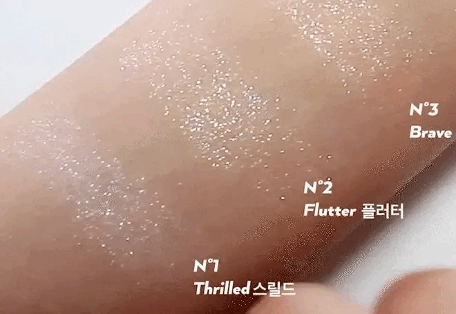 UNLEASHIA Pretty Easy Glitter Stick fard de pleoape No. 3 Brave