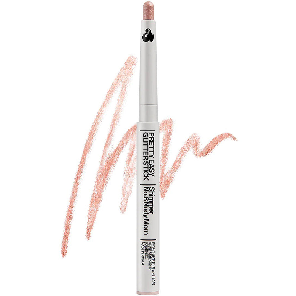UNLEASHIA Pretty Easy Glitter Stick fard de pleoape No. 8 Nudy Morn